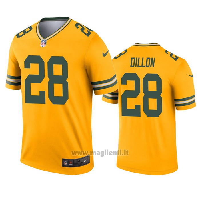 Maglia NFL Legend Green Bay Packers A.j. Dillon Inverted Or